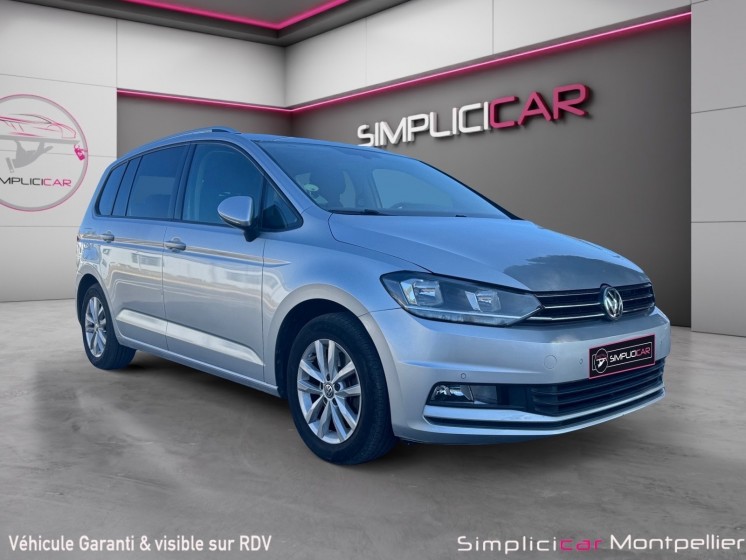 Volkswagen touran 1.6tdi 110 bmt confortline 7 places occasion montpellier (34) simplicicar simplicibike france