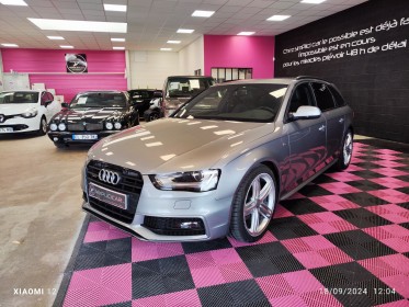 Audi a4 avant 2.0 tdi 190 clean diesel quattro s line s tronic a garantie 1 an occasion simplicicar amiens  simplicicar...