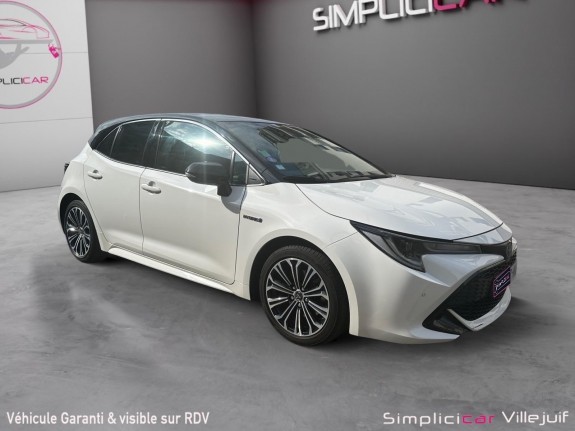 Toyota corolla hybride 2019 184h design carplay, caméra recul, full entretien toyota, garantie 12 mois occasion simplicicar...