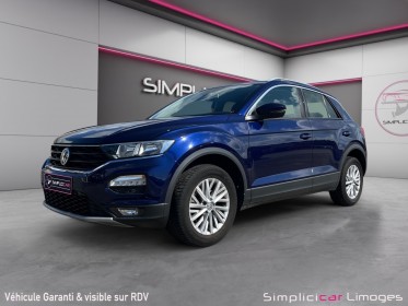 Volkswagen t-roc 1.6 tdi 115 start/stop bvm6 lounge occasion simplicicar limoges  simplicicar simplicibike france