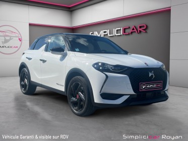 Ds ds3 crossback 1.2 puretech 100ch performance line occasion simplicicar royan simplicicar simplicibike france