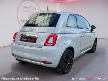 Fiat 500 serie 6 euro 6d 2019 1.2 69 ch eco pack collezione fall toit panoramique apple carplay 1er main - véhicule...