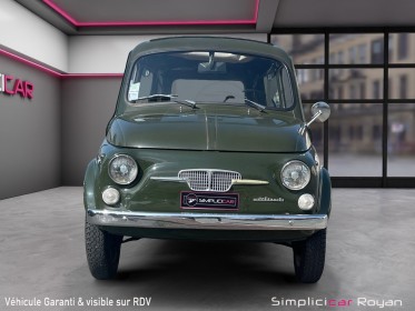 Autobianchi a120 499 cm3 17,5 ch bianchina gardiniera expertisée fiat 500 carte grise ffve garantie 12 mois occasion...