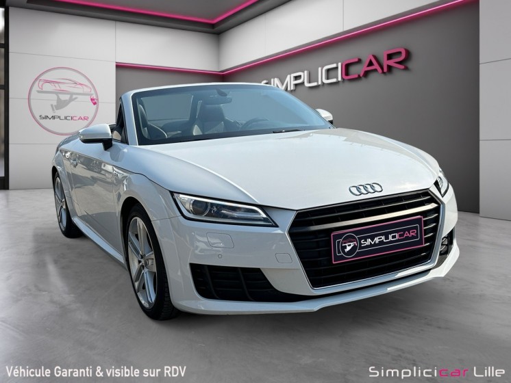 Audi tt roadster 1.8 tfsi 180 s tronic 7 s line occasion simplicicar lille  simplicicar simplicibike france