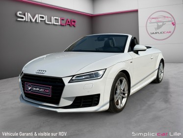 Audi tt roadster 1.8 tfsi 180 s tronic 7 s line occasion simplicicar lille  simplicicar simplicibike france