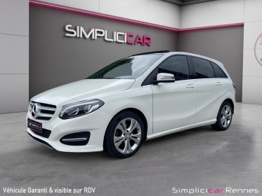 Mercedes classe b classe b 200 cdi 7-g , détecteur de fatigue, toit ouvrant occasion simplicicar rennes simplicicar...