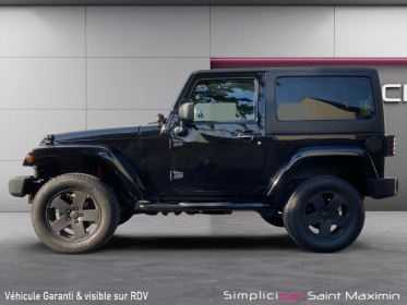 Jeep wrangler 2.8 crd 200 black edition a occasion simplicicar st-maximin simplicicar simplicibike france