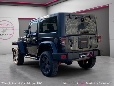 Jeep wrangler 2.8 crd 200 black edition a occasion simplicicar st-maximin simplicicar simplicibike france