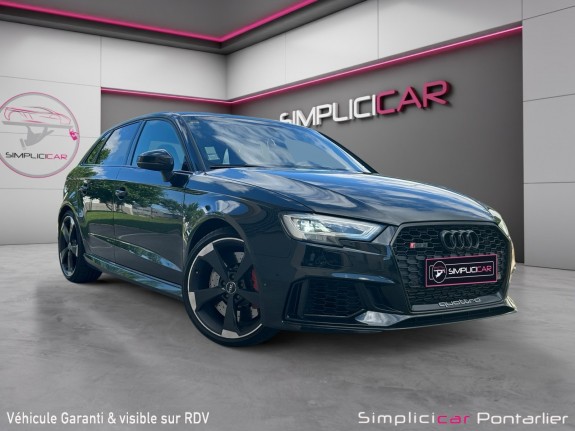 Audi rs3 sportback 400ch 2.5 tfsi  s-tronic 7 quattro occasion simplicicar pontarlier simplicicar simplicibike france