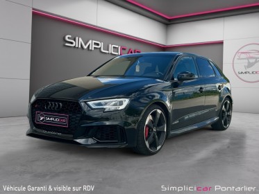 Audi rs3 sportback 400ch 2.5 tfsi  s-tronic 7 quattro occasion simplicicar pontarlier simplicicar simplicibike france