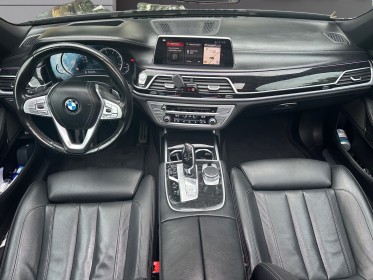 Bmw serie 7 g11/g12 2018 730d 265 ch m sport a, toit ouvrant, caméra 360, siège électrique entretient bmw. occasion...