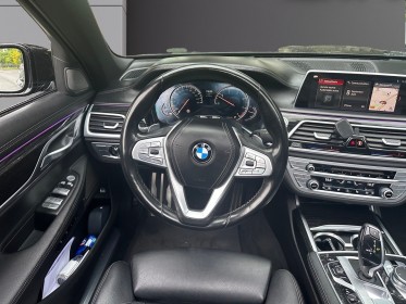 Bmw serie 7 g11/g12 2018 730d 265 ch m sport a, toit ouvrant, caméra 360, siège électrique entretient bmw. occasion...