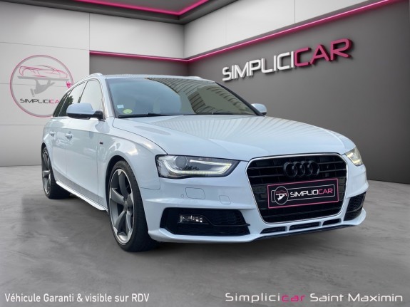 Audi a4 avant 2.0 tdi ultra 150 s tronic 7 s line entretien audi occasion simplicicar st-maximin simplicicar simplicibike...