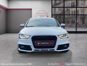 Audi a4 avant 2.0 tdi ultra 150 s tronic 7 s line entretien audi occasion simplicicar st-maximin simplicicar simplicibike...