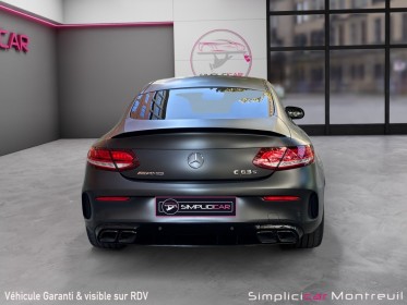 Mercedes classe c coupe 63 s mercedes-amg 9g-mct speedshift amg occasion montreuil (porte de vincennes)(75) simplicicar...