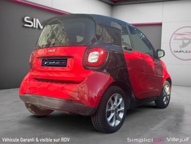 Smart fortwo coupe 1.0 71 ch ss ba6 passion, gps, bluetooth, limiteur de vitesse occasion simplicicar villejuif  simplicicar...