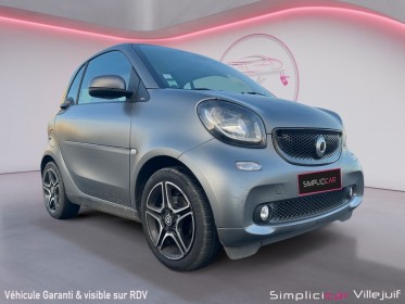 Smart fortwo coupe 0.9 90 cv ba6 prime toit panoramique, caméra recul, sièges cuir et chauffants, garantie 12 mois occasion...