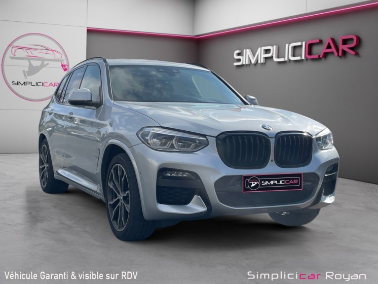 Bmw x3 g01 xdrive  292ch bva8 m sport garantie 12 mois entretien complet bmw occasion simplicicar royan simplicicar...