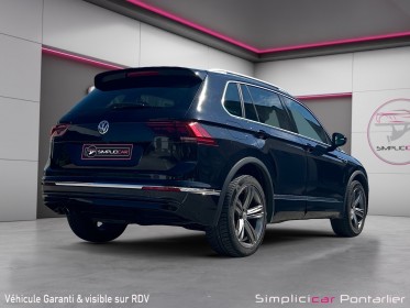 Volkswagen tiguan r line  dsg7 4motion 190ch carat exclusive occasion simplicicar pontarlier simplicicar simplicibike france