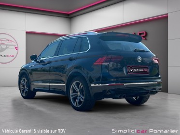 Volkswagen tiguan r line  dsg7 4motion 190ch carat exclusive occasion simplicicar pontarlier simplicicar simplicibike france