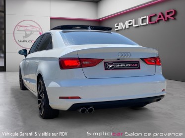 Audi a3 berline 2.0 tdi 150 s line s tronic 6/toit ouvrant/camera/garantie 12 mois occasion simplicicar salon de provence...