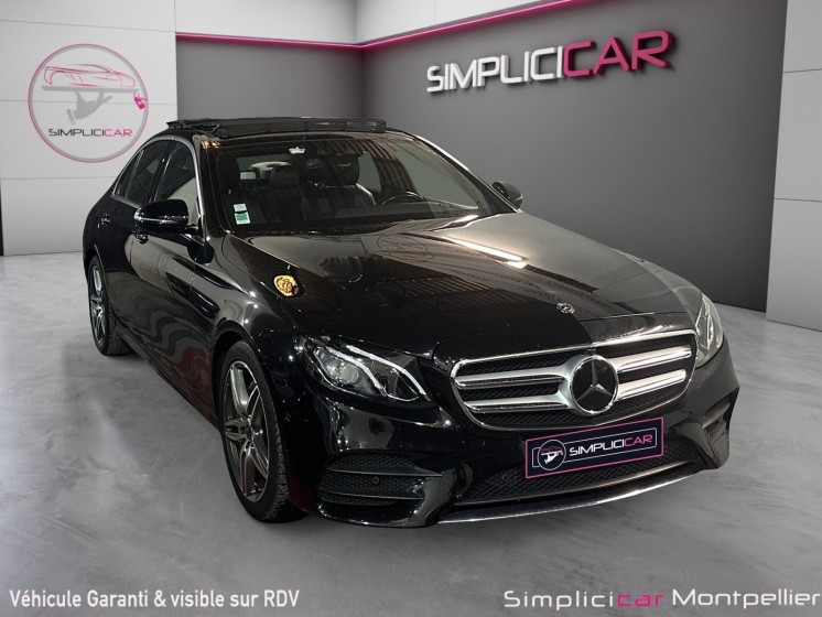 Mercedes classe e 220 d 9g-tronic pack amg, toutes options occasion montpellier (34) simplicicar simplicibike france