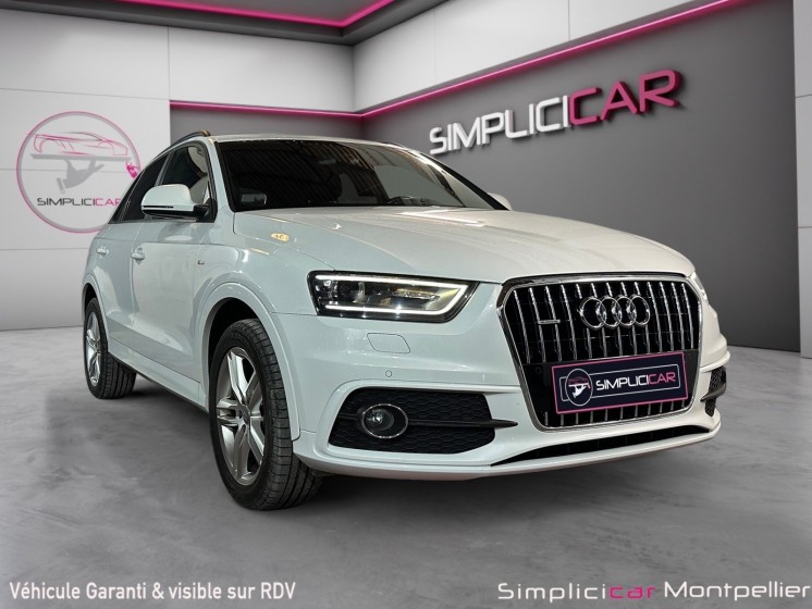 Audi q3 q3 2.0 tfsi 170 ch quattro s line occasion montpellier (34) simplicicar simplicibike france