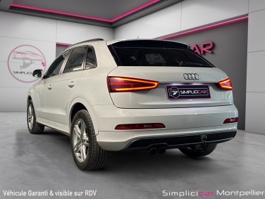 Audi q3 q3 2.0 tfsi 170 ch quattro s line occasion montpellier (34) simplicicar simplicibike france