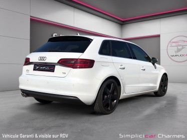 Audi a3 sportback 2.0 tdi 150 ambition luxe s tronic 6 garantie 12 mois toit ouvrant occasion simplicicar charmes simplicicar...