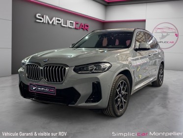 Bmw x3 g01 lci sdrive 18d 150ch bva8 msport carplay camera de recul toit ouvrant attelage electrique occasion montpellier...