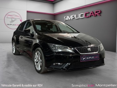 Seat leon 1.2 tsi 110 start/stop style carplay camera de recul climatisation bizone occasion montpellier (34) simplicicar...