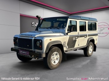 Land rover defender 110 station wagon mark vi se / ct vierge / entretiens a jour / garantie 6 mois occasion...