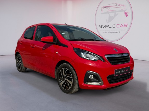 Peugeot 108 allure 82ch climatisation/ camera de recul occasion simplicicar orgeval  simplicicar simplicibike france