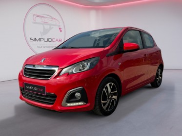 Peugeot 108 allure 82ch climatisation/ camera de recul occasion simplicicar orgeval  simplicicar simplicibike france