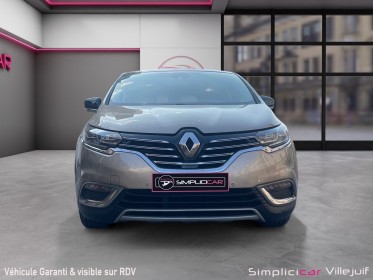 Renault espace v dci 160 energy twin turbo intens edc, caméra de recul, keyless go, garantie 12 mois occasion simplicicar...