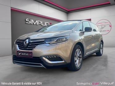 Renault espace v dci 160 energy twin turbo intens edc, caméra de recul, keyless go, garantie 12 mois occasion simplicicar...