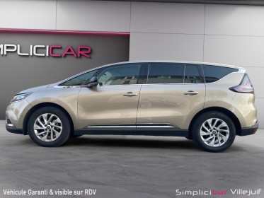 Renault espace v dci 160 energy twin turbo intens edc, caméra de recul, keyless go, garantie 12 mois occasion simplicicar...