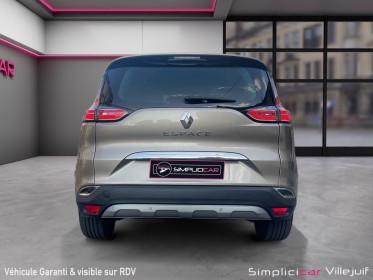 Renault espace v dci 160 energy twin turbo intens edc, caméra de recul, keyless go, garantie 12 mois occasion simplicicar...