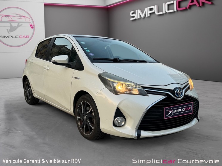 Toyota yaris hybride 100h attitude toit panoramique - garantie 12 mois occasion simplicicar courbevoie simplicicar...