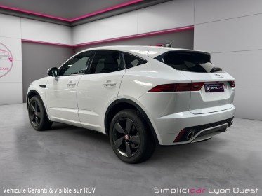 Jaguar e-pace 2.0 d - 150 ch awd bva r-dynamic chequered flag - garantie 12 mois occasion simplicicar lyon ouest simplicicar...