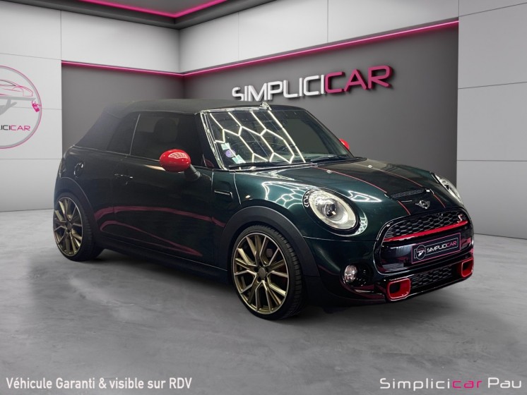 Mini cabriolet f57 cooper s 192 ch bva6 finition chili occasion simplicicar pau simplicicar simplicibike france