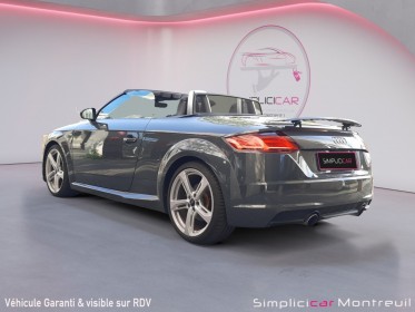 Audi tt roadster 2.0 tfsi 230 s-line quattro | entretien audi occasion montreuil (porte de vincennes)(75) simplicicar...