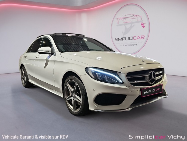 Mercedes classe c 220 d sport line 7 g tronic a  pack amg garantie 12 mois occasion simplicicar vichy simplicicar...