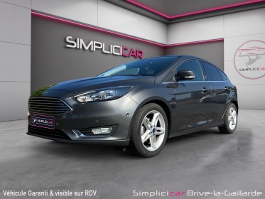 Ford focus 1.6 tdci 115 ss titanium occasion simplicicar brive la gaillarde  simplicicar simplicibike france