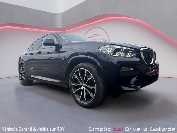 Bmw x4 g02 xdrive30d 265 ch bva8 m sport x, pneus neufs occasion simplicicar brive la gaillarde  simplicicar simplicibike...