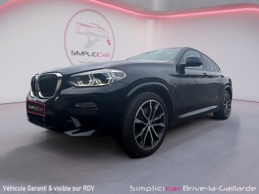 Bmw x4 g02 xdrive30d 265 ch bva8 m sport x, pneus neufs occasion simplicicar brive la gaillarde  simplicicar simplicibike...