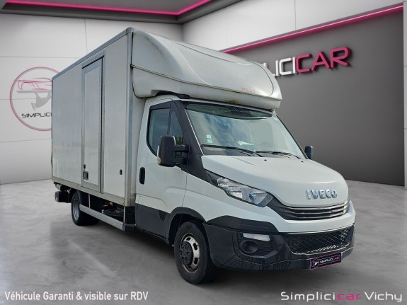 Iveco daily 35c16 2300 hayon electrique 20 m3 garantie 12 mois occasion simplicicar vichy simplicicar simplicibike france