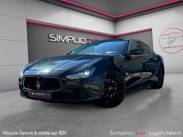 Maserati ghibli 3.0 v6 275 d a occasion simplicicar lyon nord  simplicicar simplicibike france