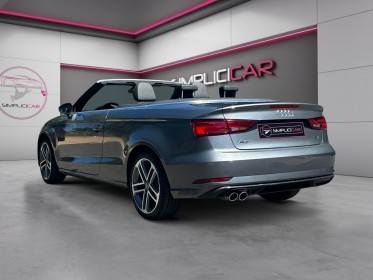 Audi a3 cabriolet 2.0 tdi 150 s tronic 7 design luxe - garantie 12 mois occasion  simplicicar nord isere simplicicar...