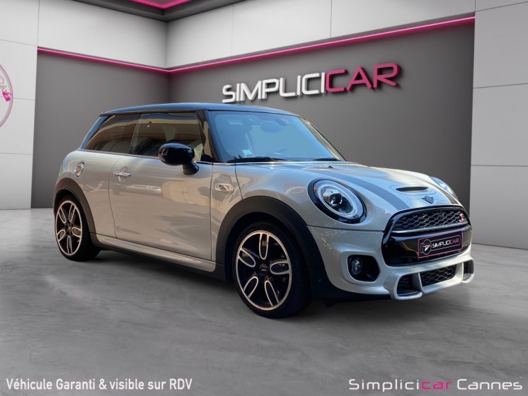 Mini hatch 3 portes f56 lci cooper s 178 ch bva7 finition john cooper works occasion cannes (06) simplicicar simplicibike...